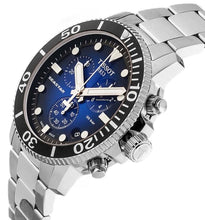 Load image into Gallery viewer, Tissot Seastar 1000 Chronograph Driver Blue Dial Silver Steel Strap Watch For Men - T120.417.11.041.01