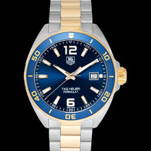 Load image into Gallery viewer, Tag Heuer Formula 1 Analog Blue Dial Two Tone Steel Strap Watch for Men - WAZ1120.BB0879