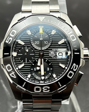 Load image into Gallery viewer, Tag Heuer Aquaracer Black Dial Watch for Men - CAY211A.BA0927