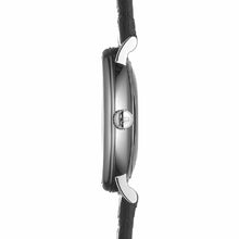 Load image into Gallery viewer, Tissot Carson Premium Powermatic 80 Black Dial Black Leather Strap Watch For Men - T122.407.16.051.00