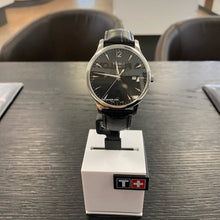 Load image into Gallery viewer, Tissot T Classic Tradition Black Dial Black Leather Strap Watch For Men - T063.610.16.057.00