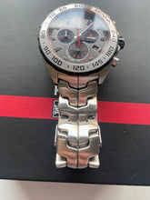 Load image into Gallery viewer, Tag Heuer Formula 1 Special Edition Chronograph Grey Dial Silver Steel Strap Watch for Men - CAZ1012.BA0883