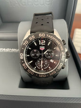 Load image into Gallery viewer, Tag Heuer Formula 1 Black Dial Black Leather Strap Watch for Men - CAZ1010.FT8024