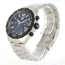 Load image into Gallery viewer, Tag Heuer Formula 1 Chronograph Blue Dial Silver Steel Strap Watch for Men - CAZ101AV.BA0842