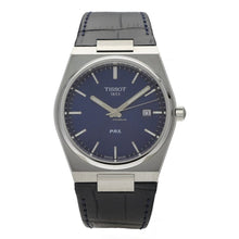 Load image into Gallery viewer, Tissot PRX Blue Dial Blue Leather Strap Watch for Men - T137.410.16.041.00