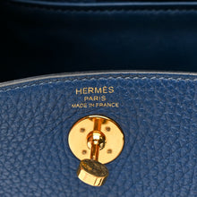 Load image into Gallery viewer, Taurillon Clemence Mini Lindy 20 Deep Bleu