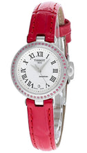 Load image into Gallery viewer, Tissot Bellissima Small Lady Diamonds Mother of Pearl Dial Red Leather Strap Watch For Women - T126.010.66.113.00