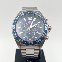 Load image into Gallery viewer, Tag Heuer Formula 1 Chronograph Blue Dial Silver Steel Strap Watch for Men - CAZ1014.BA0842