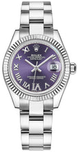 Load image into Gallery viewer, Rolex Datejust 31 Aubergine Purple Dial Women's Watch 278274-0025