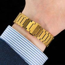 Load image into Gallery viewer, Tissot PRX Gold Dial Gold Steel Strap Watch for Men - T137.210.33.021.00
