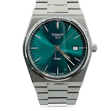 Load image into Gallery viewer, Tissot PRX Green Dial Silver Steel Strap Watch for Men - T137.410.33.091.00