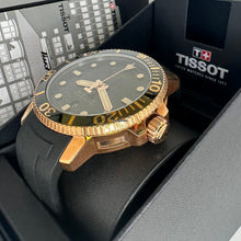 Load image into Gallery viewer, Tissot Seastar 1000 Powermatic 80 Black Dial Black Rubber Strap Watch for Men - T120.407.37.051.01