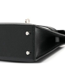 Load image into Gallery viewer, Chevre Chamkila Lizard Mini Kelly Sellier Touch 20 Black Ombre