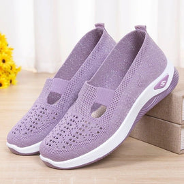 Women's Shoes with Non-Slip Soft Sole, Wide and Comfortable Walking Shoes, Canvas Shoes