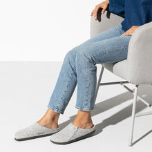Load image into Gallery viewer, BIRKENSTOCK 1015080 ZERMATT LIGHT GREY WOOL FELT REGULAR