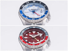 Load image into Gallery viewer, Seiko 5 Sports Automatic GMT SKX Sports Style Asia Exclusive Limited Edition Ice Blue Dial Silver Steel Strap Watch For Men - SSK029K1