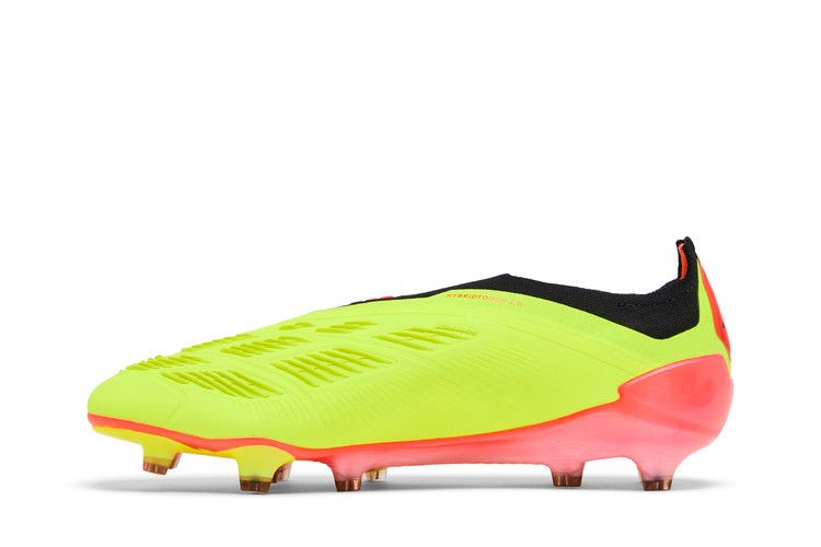adidas Predator 24 Elite Laceless FG Team Solar Yellow Core Black Solar Red