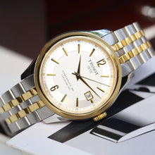Load image into Gallery viewer, Tissot Ballade Powermatic 80 Chronometer Silver Dial Two Tone Steel Strap Watch For Men - T108.408.22.037.00