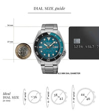 Load image into Gallery viewer, Seiko 5 Sports SKX Skeleton Green Dial Silver Steel Strap Watch For Men - SRPJ45K1