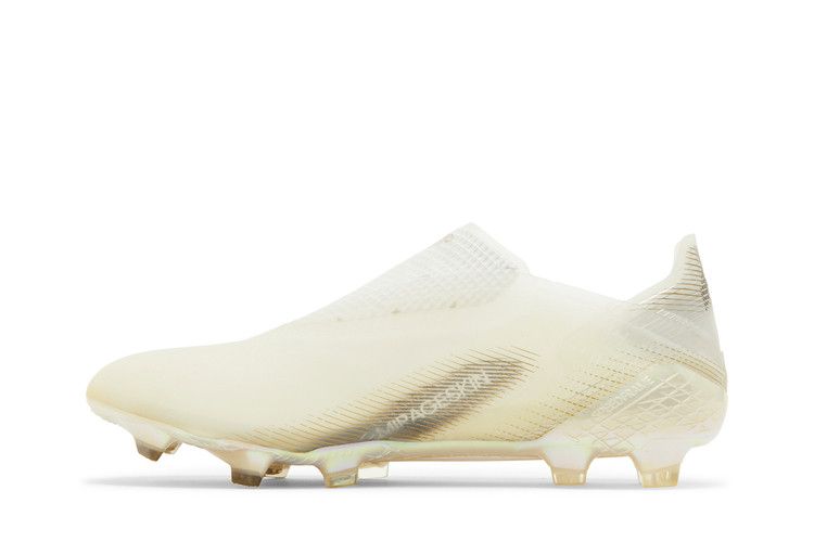 adidas X Ghosted+ FG White Metallic Gold Melange