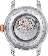 Load image into Gallery viewer, Tissot Le Locle Automatic Diamonds Mother of Pearl Black Dial Silver Steel Strap Watch For Women - T006.207.11.126.00