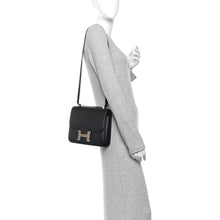 Load image into Gallery viewer, Madame Calfskin Lizard Constance 24 Black Ombre