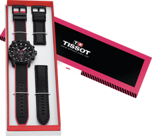 Load image into Gallery viewer, Tissot Supersport Chrono Giro D'Italia Black Dial Black Nylon Strap Watch for Men - T125.617.37.051.00