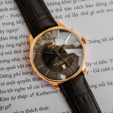Load image into Gallery viewer, Tissot Chemin des Tourelles Powermatic 80 Brown Dial Brown Leather Strap Watch for Men - T099.407.36.448.00