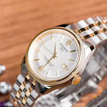Load image into Gallery viewer, Tissot Ballade Powermatic 80 Chronometer Silver Dial Two Tone Steel Strap Watch For Men - T108.408.22.037.00