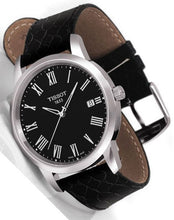 Load image into Gallery viewer, Tissot Classic Dream Black Dial Black Leather Strap Watch for Men - T033.410.16.053.01