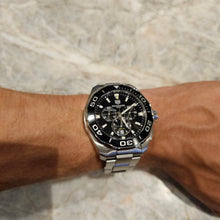 Load image into Gallery viewer, Tag Heuer Aquaracer Black Dial Watch for Men - CAY111A.BA0927