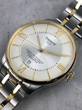 Load image into Gallery viewer, Tissot Chemin des Tourelles Powermatic 80 Silver Dial Two Tone Steel Strap Watch for Men - T099.407.22.038.02