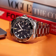 Load image into Gallery viewer, Tag Heuer Aquaracer Black Dial Watch for Men - CAY211A.BA0927