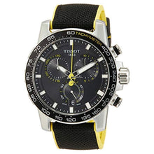 Load image into Gallery viewer, Tissot T Sport Supersport Chrono Tour De France Black Dial Black Nylon Strap Watch for Men - T125.617.17.051.00