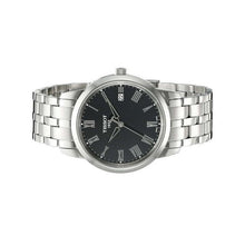 Load image into Gallery viewer, Tissot T Classic Dream Black Dial Silver Steel Strap Watch for Men - T033.410.11.053.01