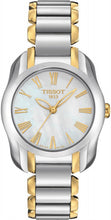 Load image into Gallery viewer, Tissot T Wave Mother of Pearl Dial Two Tone Steel Strap Watch for Women - T023.210.22.117.00