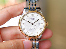 Load image into Gallery viewer, Tissot T Classic Le Locle Powermatic 80 Silver Dial Two Tone Steel Strap Watch For Men - T0064072203301