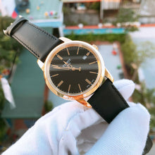 Load image into Gallery viewer, Tissot T Classic Dream Black Dial Black Leather Strap Watch for Men - T033.410.36.051.01