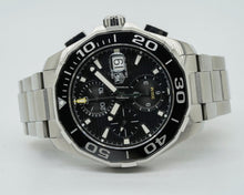 Load image into Gallery viewer, Tag Heuer Aquaracer Black Dial Watch for Men - CAY211A.BA0927