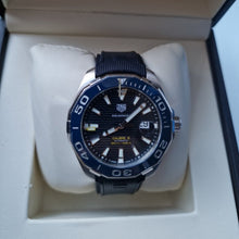 Load image into Gallery viewer, Tag Heuer Aquaracer Blue Dial Watch for Men - WAY201B.FT6150