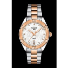 Load image into Gallery viewer, Tissot PR 100 Sport Chic Diamonds Mother of Pearl Dial Two Tone Steel Strap Watch for Women - T101.910.22.116.00
