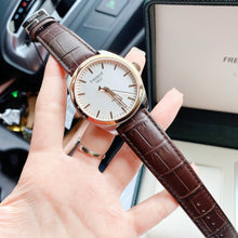 Load image into Gallery viewer, Tissot T Classic PR 100 Quartz White Dial Brown Leather Strap Watch for Men - T101.410.26.031.00