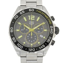 Load image into Gallery viewer, Tag Heuer Formula 1 Chronograph Grey Dial Silver Steel Strap Watch for Men - CAZ101AG.BA0842