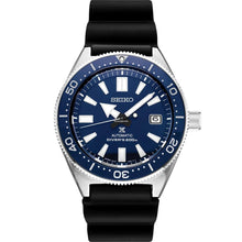 Load image into Gallery viewer, Seiko Prospex Analogue Automatic Diver Blue Dial Black Rubber Strap Watch For Men - SPB053J1