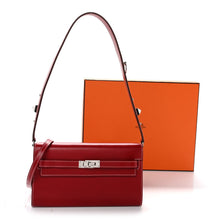 Load image into Gallery viewer, Box Kelly Wallet To Go Rock Rouge Piment