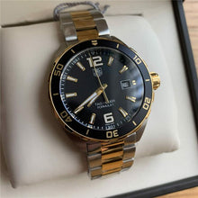 Load image into Gallery viewer, Tag Heuer Formula 1 Quartz Black Dial Two Tone Steel Strap Watch for Men - WAZ1121.BB0879