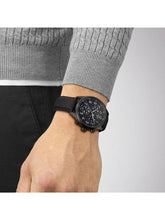 Load image into Gallery viewer, Tissot Chrono XL Vintage Black Dial Black Leather Strap Watch For Men - T116.617.36.052.00