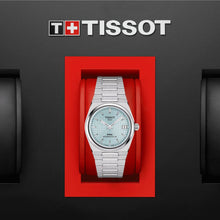 Load image into Gallery viewer, Tissot PRX Powermatic 80 Ice Blue Dial Silver Steel Strap Watch for Men - T137.207.11.351.00