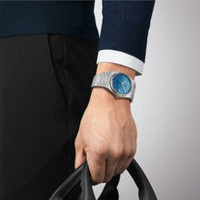 Load image into Gallery viewer, Tissot PRX Powermatic 80 Gradient Blue Dial Silver Steel Strap Watch for Men - T137.407.11.351.01