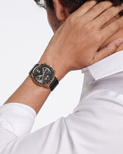 Load image into Gallery viewer, Tissot Supersport Chrono Black Dial Black Leather Strap Watch for Men - T125.617.36.051.00